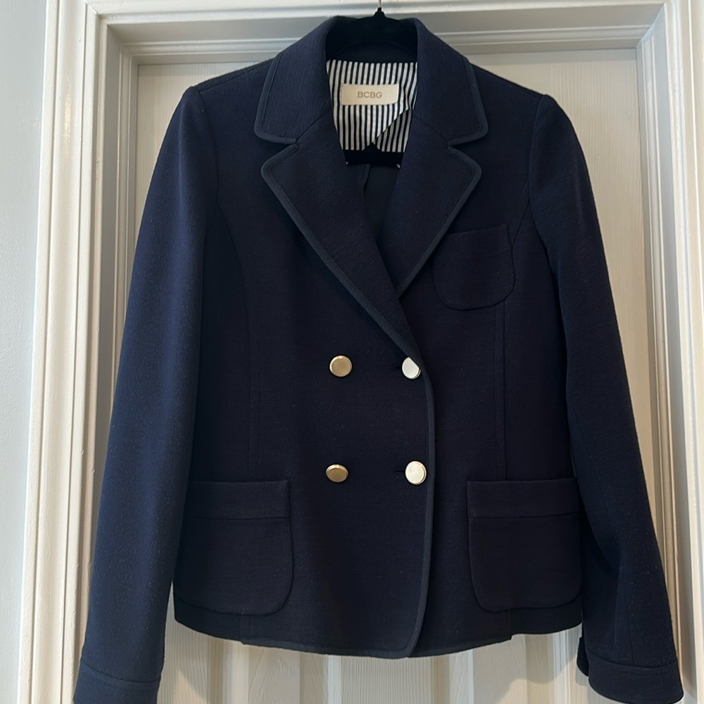 BCBG Navy Jacket